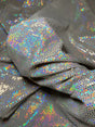 Stretch Sequin Mirror Foiled Spandex