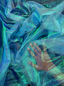 Shimmering Crystal Organza