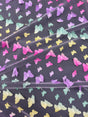 3D Butterfly Lace Rainbow Multicolor