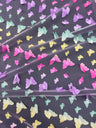 3D Butterfly Lace Rainbow Multicolor