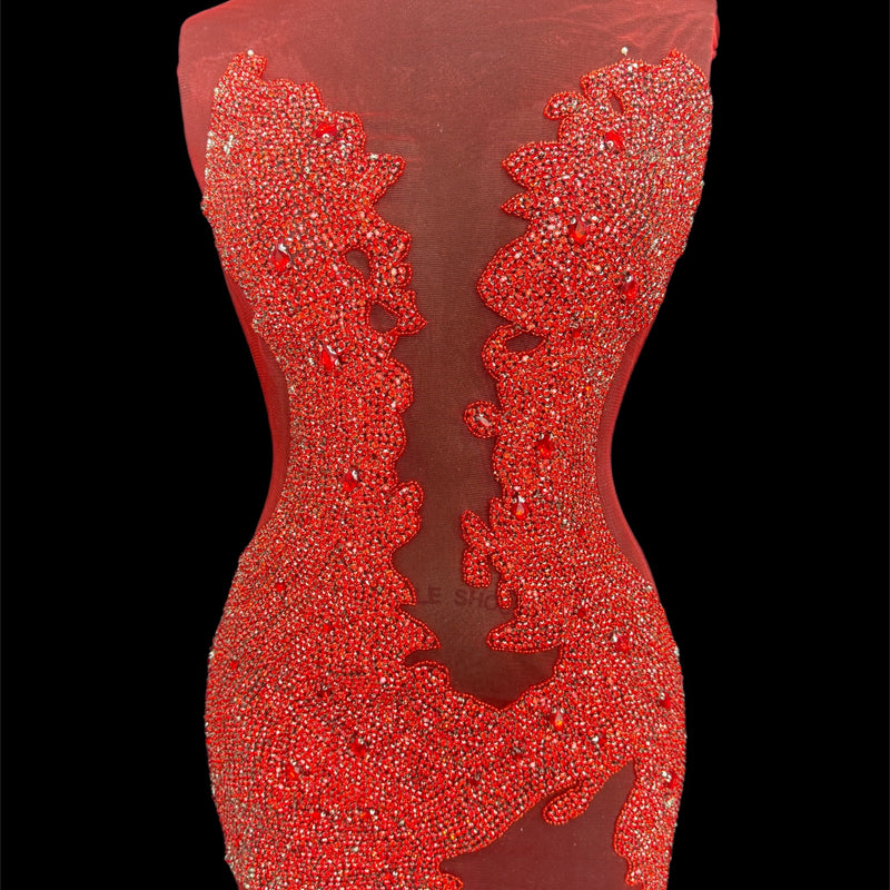 Rhinestone Bodice Appliqué