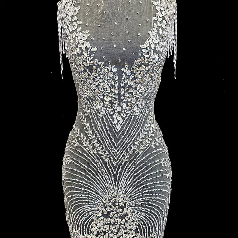 Rhinestone Bodice Applique