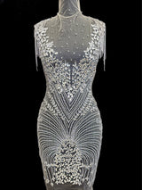 Rhinestone Bodice Applique