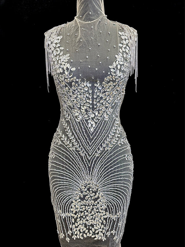 Rhinestone Bodice Applique