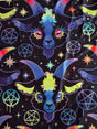 Printed Nylon Spandex Neon Mystic Goat