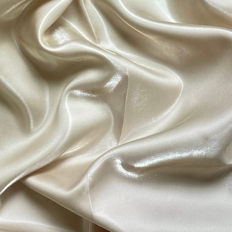 Liquid Bridal Satin Tapioca