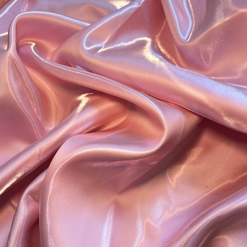 Liquid Bridal Satin Baby Pink