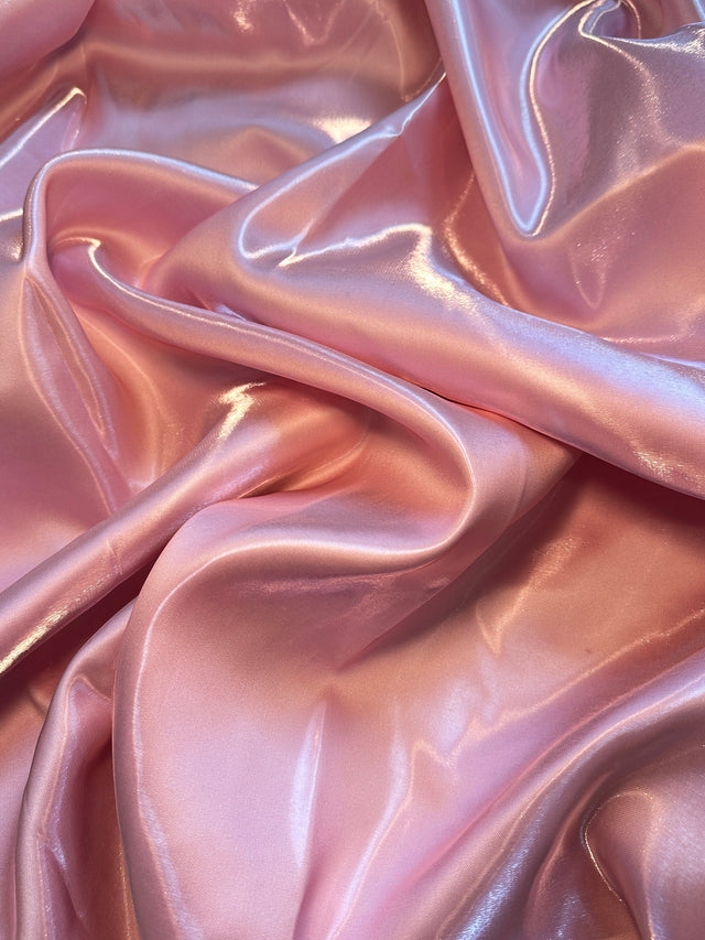 Liquid Bridal Satin Baby Pink