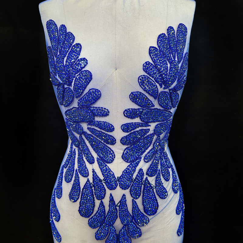 Rhinestone Bodice Applique