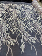 Beaded Sequin Lace Champagne-Lilac