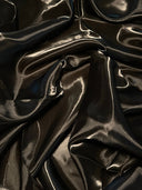 Liquid Shimmery Organza Black