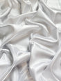 Liquid Bridal Satin White