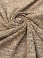 Stretch Chenille Tweed Beige Taupe