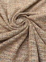 Stretch Chenille Tweed Beige Taupe