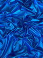 Shiny Coated Spandex Pleather Royal Blue