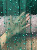 Pearl Tulle Green