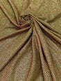 Shimmery Lurex Brocade Antique Gold