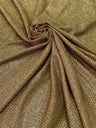 Shimmery Lurex Brocade Antique Gold