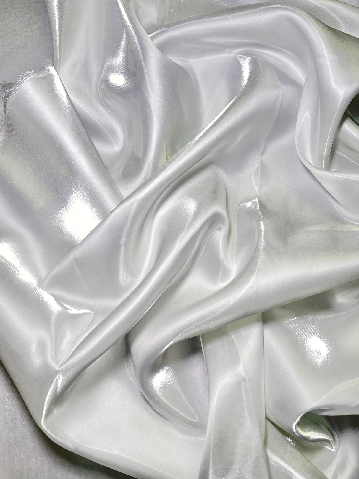 Liquid Bridal Satin Ivory