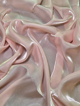Liquid Shimmery Chiffon Blush Pink