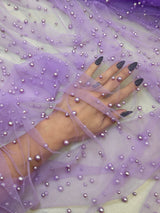 Pearl Tulle Lavender