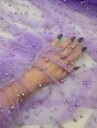 Pearl Tulle Lavender
