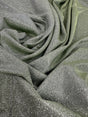 Stretch Metallic Lurex Sage Green