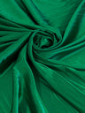 Luxury Silky Stretch Satin Kelly Green