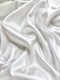 Liquid Bridal Satin Off White