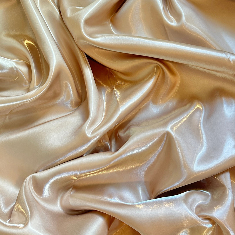 Liquid Bridal Satin Champagne