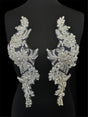 Silver Rhinestone Applique