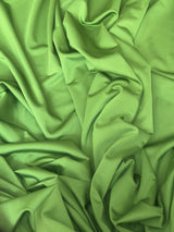 Shiny Yoga Nylon Spandex Apple Green