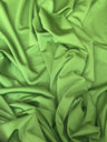 Shiny Yoga Nylon Spandex Apple Green