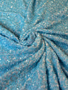 Sequin on Velvet Stretch Fabric
