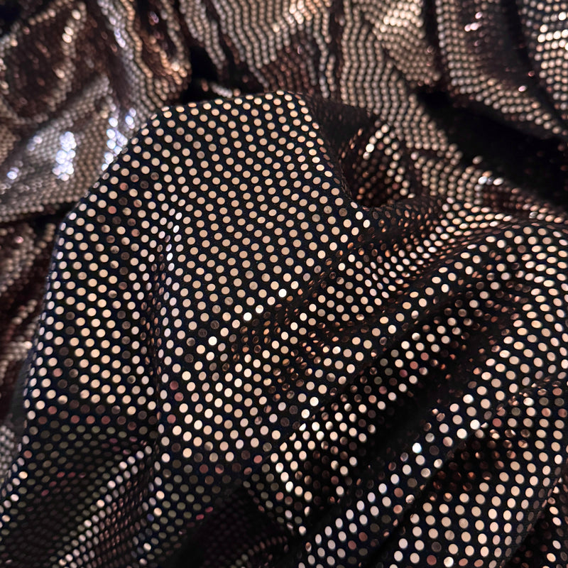 Sequin Mirror Foiled Spandex