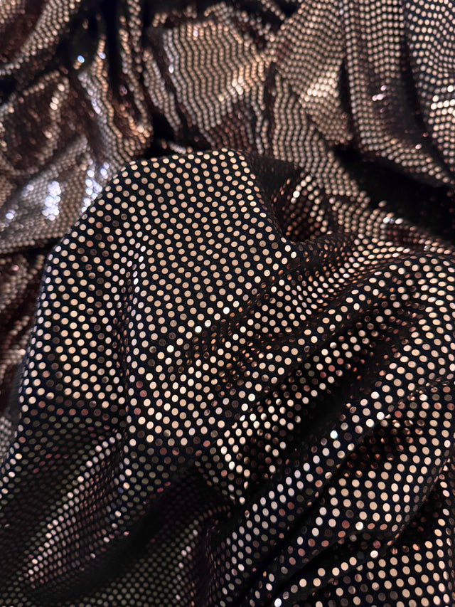 Sequin Mirror Foiled Spandex