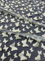 3D Butterfly Lace Pistachio