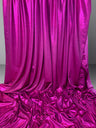Shiny Foiled Stretch Spandex Fuchsia