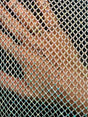 Rhinestone Diamond Fishnet Mesh
