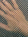 Rhinestone Diamond Fishnet Mesh