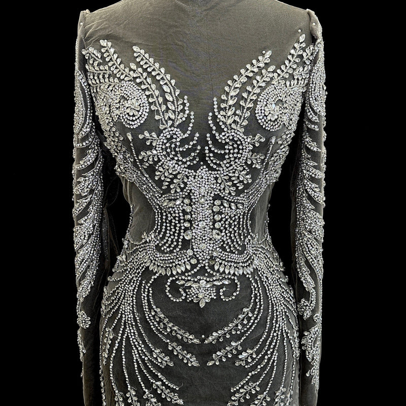 Rhinestone Bodice Applique