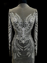 Rhinestone Bodice Applique