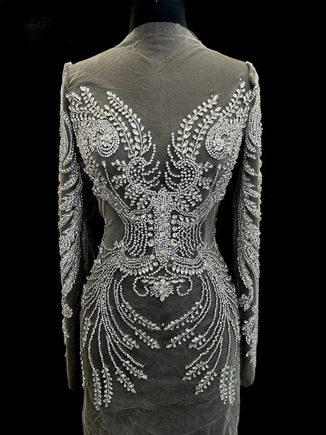 Rhinestone Bodice Applique