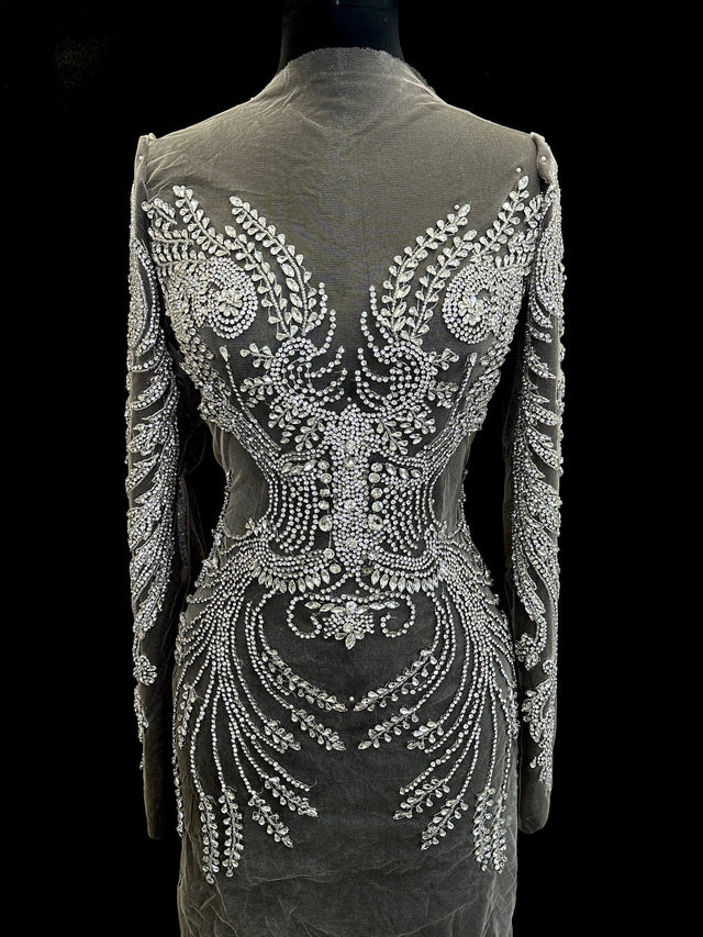 Rhinestone Bodice Applique