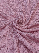 Stretch Bugle Beaded Power Mesh