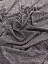 Stretch Metallic Lurex Silver-Purple Iridescent