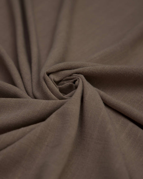 Brown Washed Linen