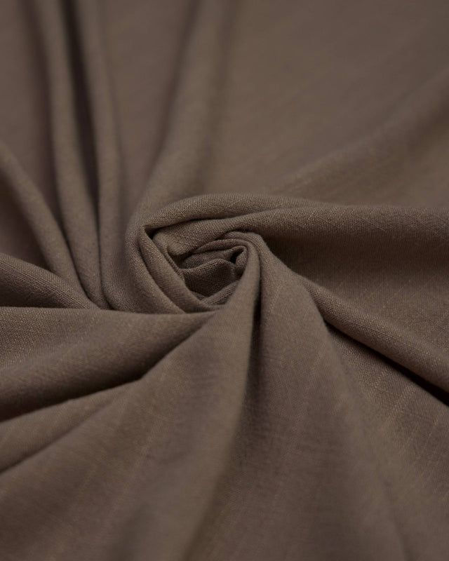 Brown Washed Linen