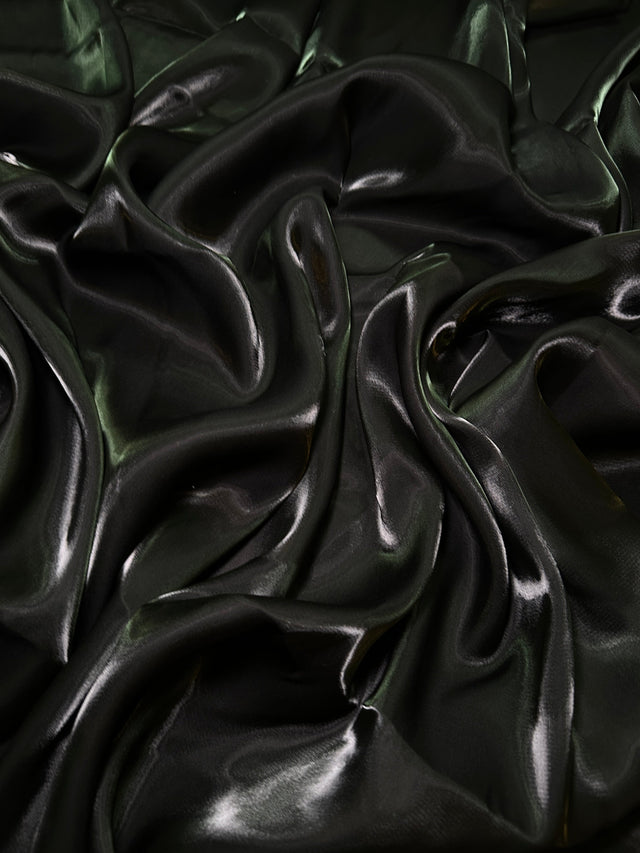 Liquid Shimmery Chiffon Black