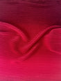 Pleated Knit Red Ombre
